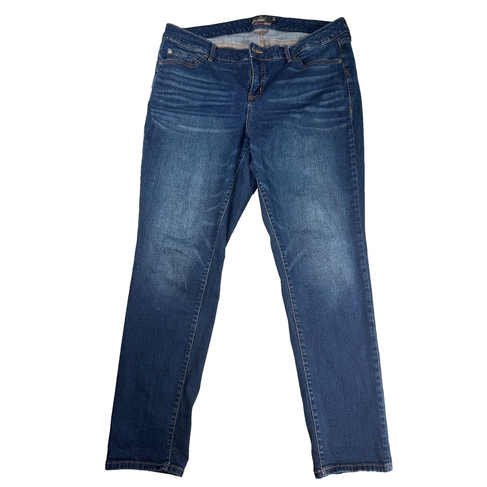 Torrid Feel The Fit Jeans Womens 18R Boyfriend Straight Vintage Stretch